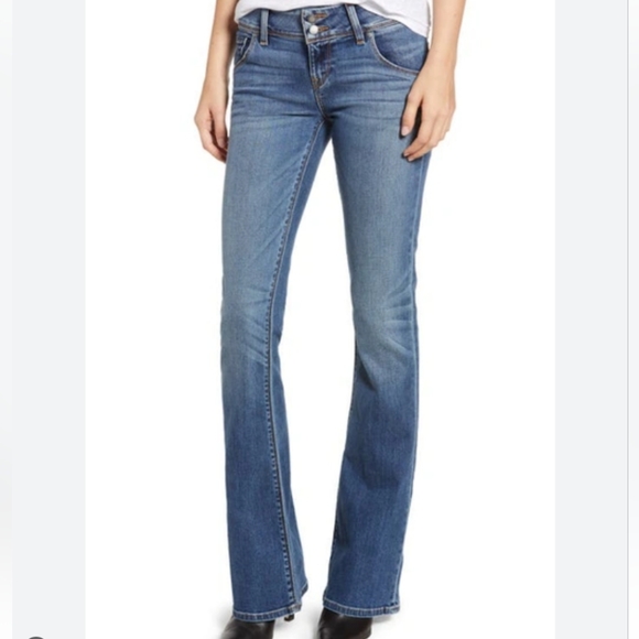 Hudson Women's Signature Boot/Flare Jeans Wash Is OBLD Size 24 - Picture 2 of 16